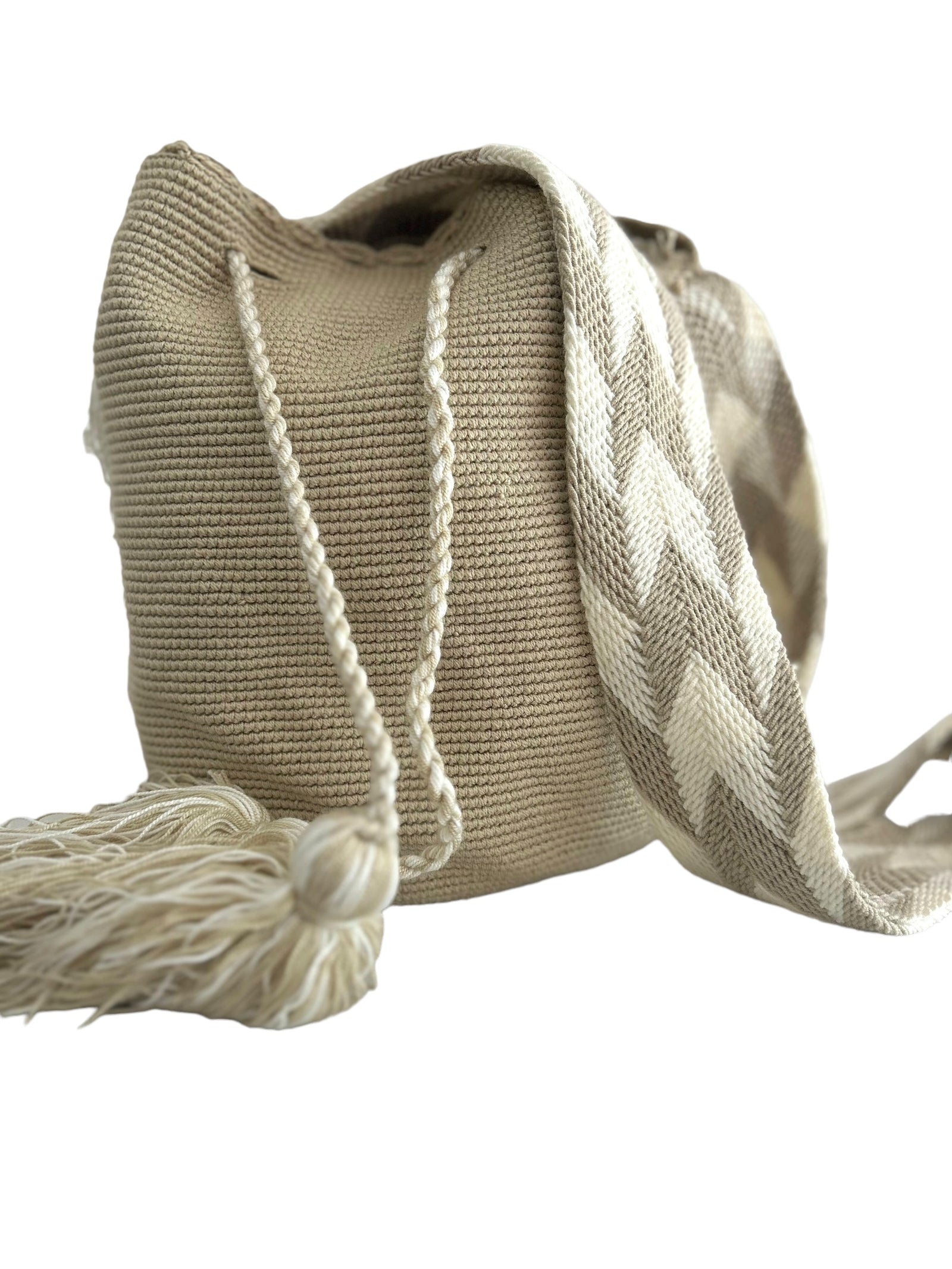 Bandolera Wayuu Beige