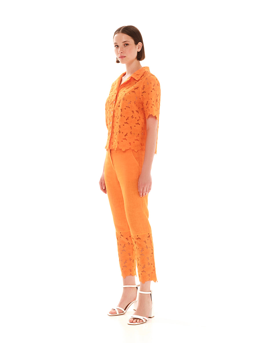 Pantalon Ios Lotus Naranja