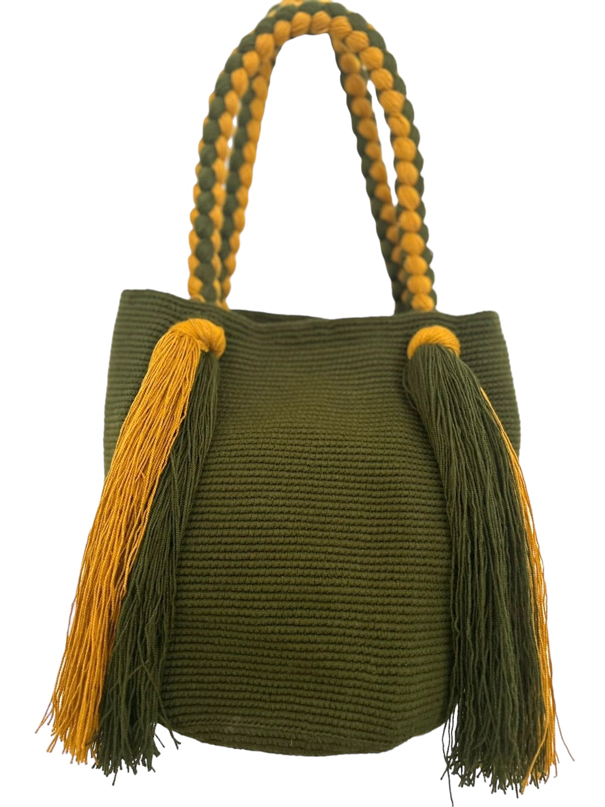 Cartera Wayuu Verde