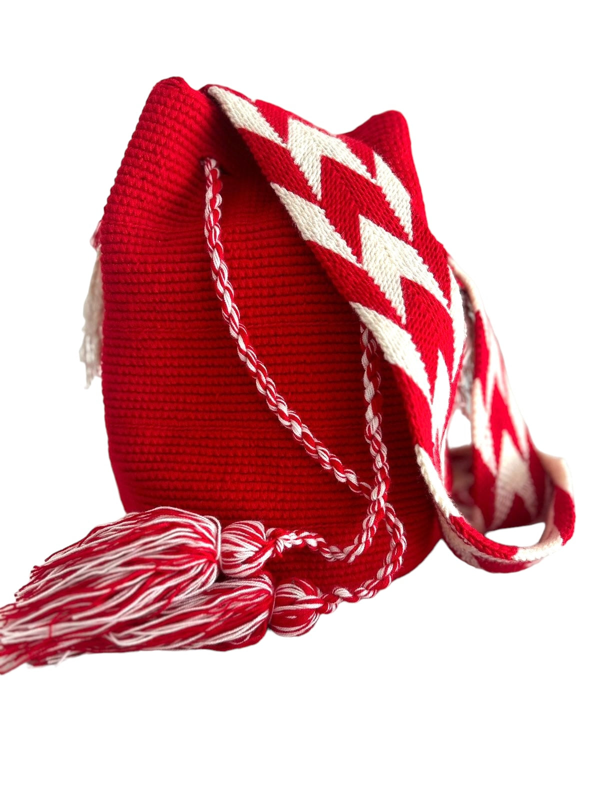 Bandolera Wayuu Rojo