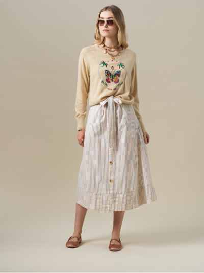 Sweater Fleurice Beige