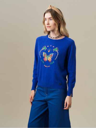 Sweater Fleurice Azul