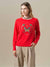 Sweater Fleurice Rojo