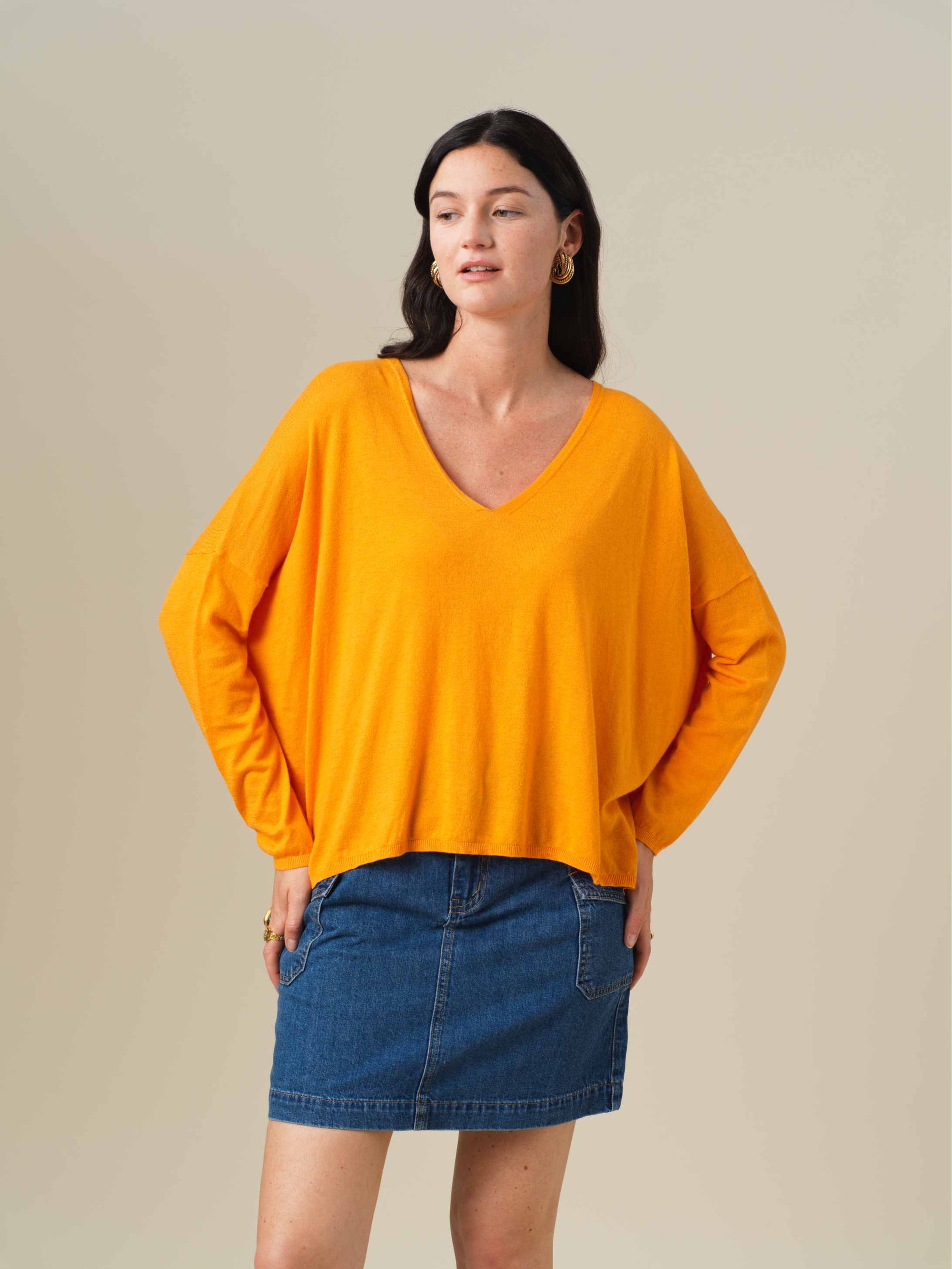 Sweater Nelson Naranja