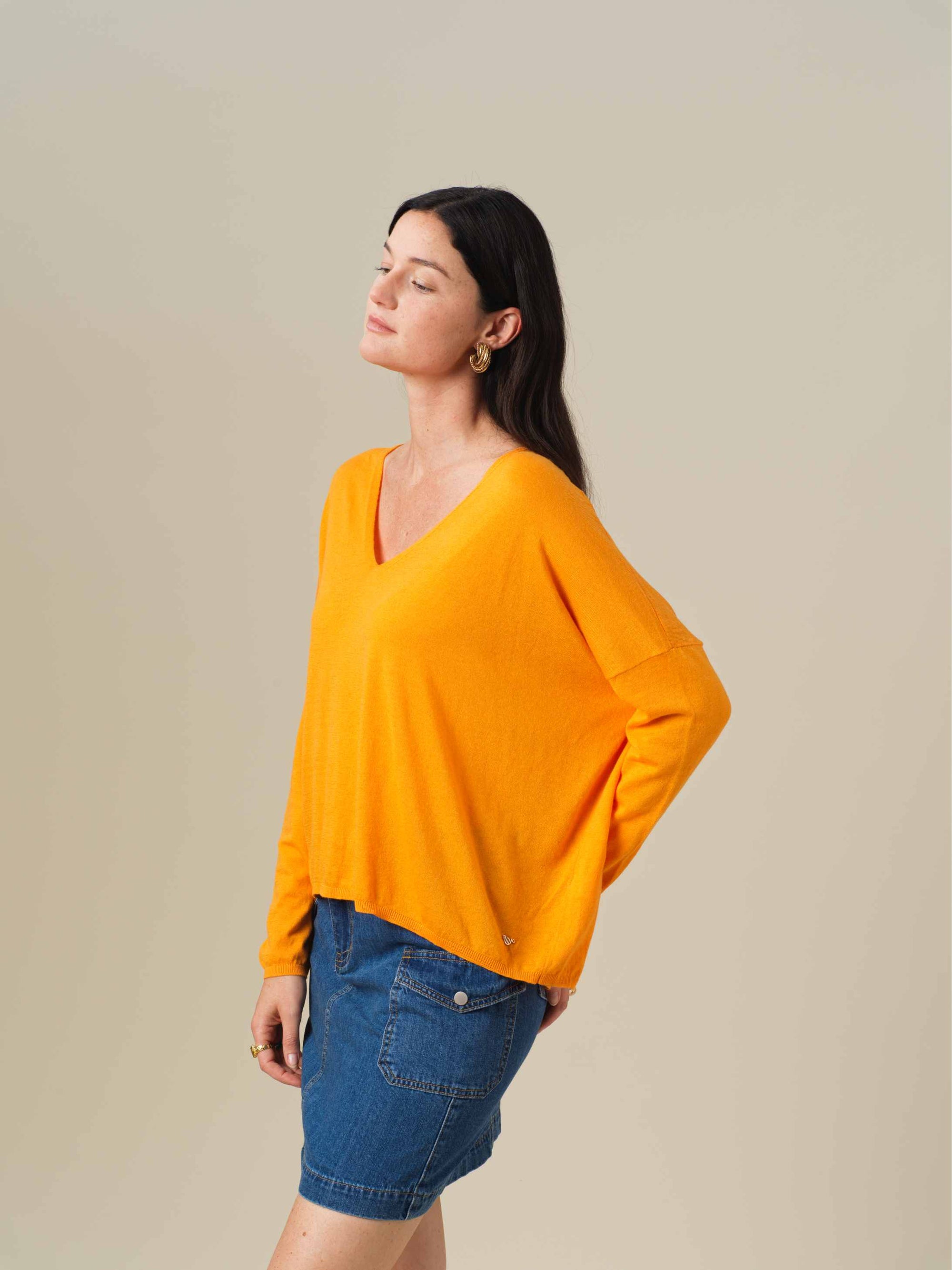 Sweater Nelson Naranja