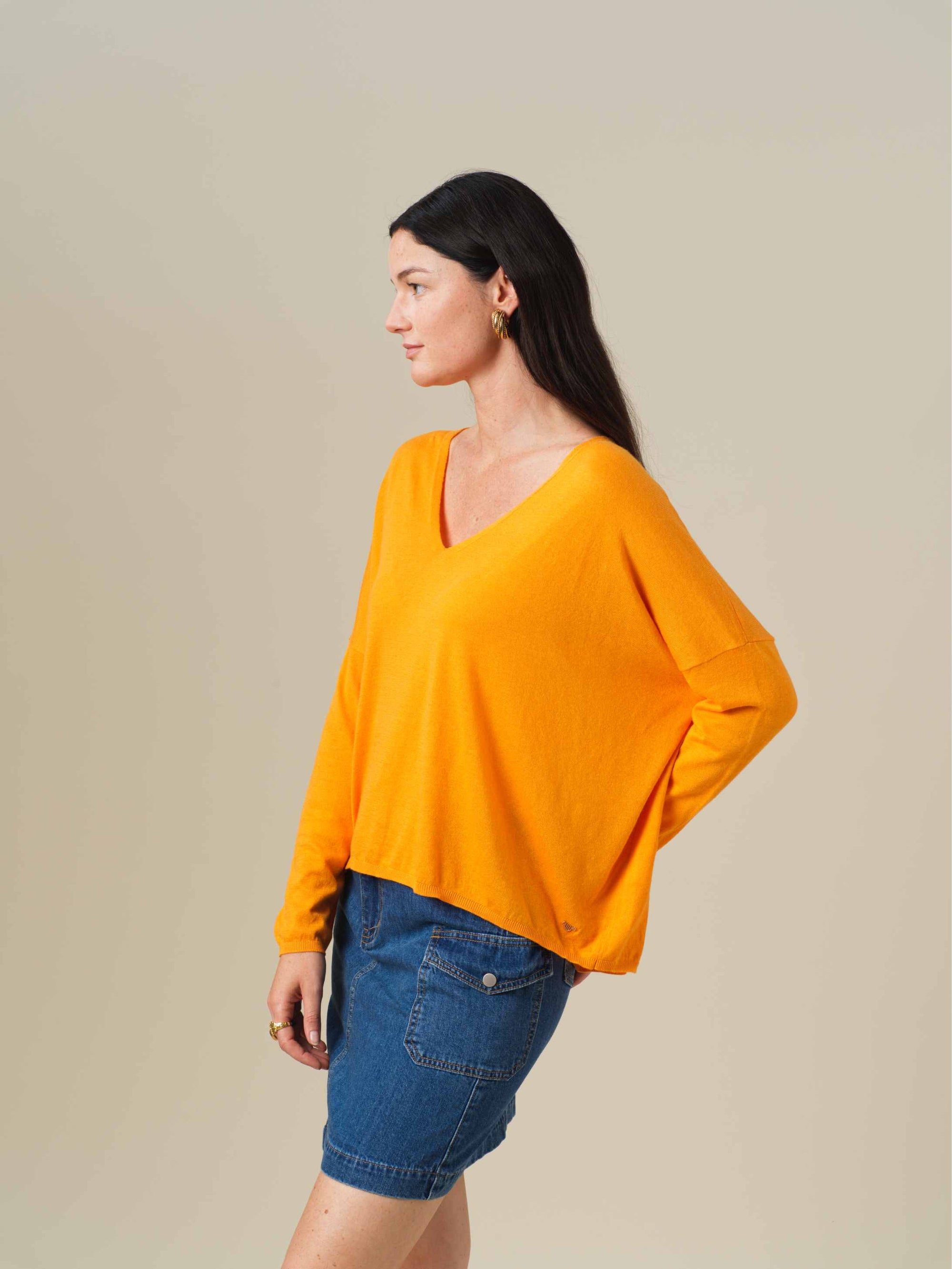 Sweater Nelson Naranja