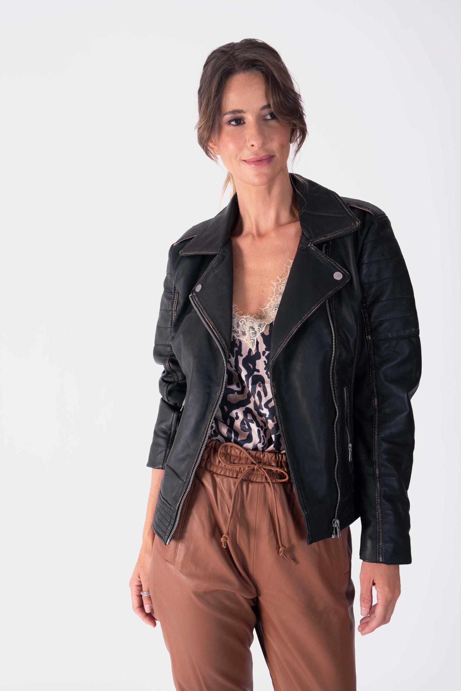 Chaqueta Julia Negro Vintage