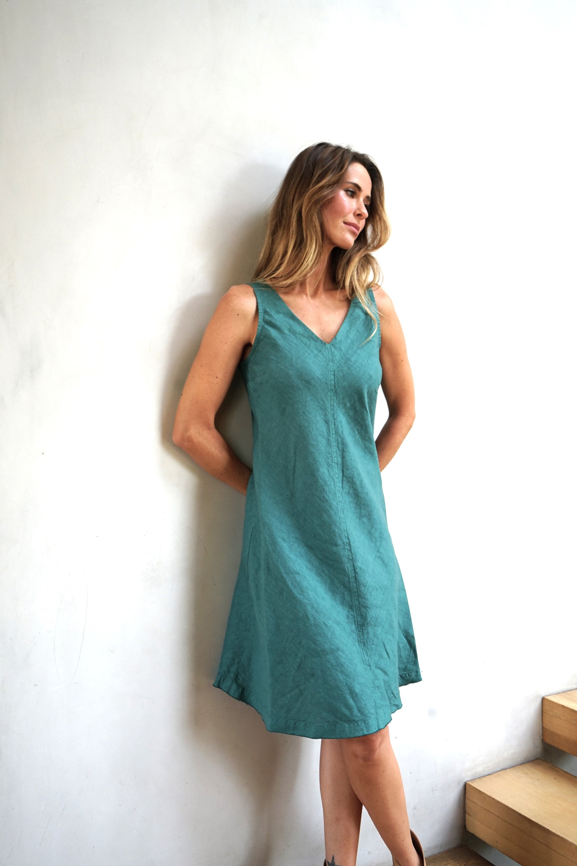 Vestido Egina Emerald