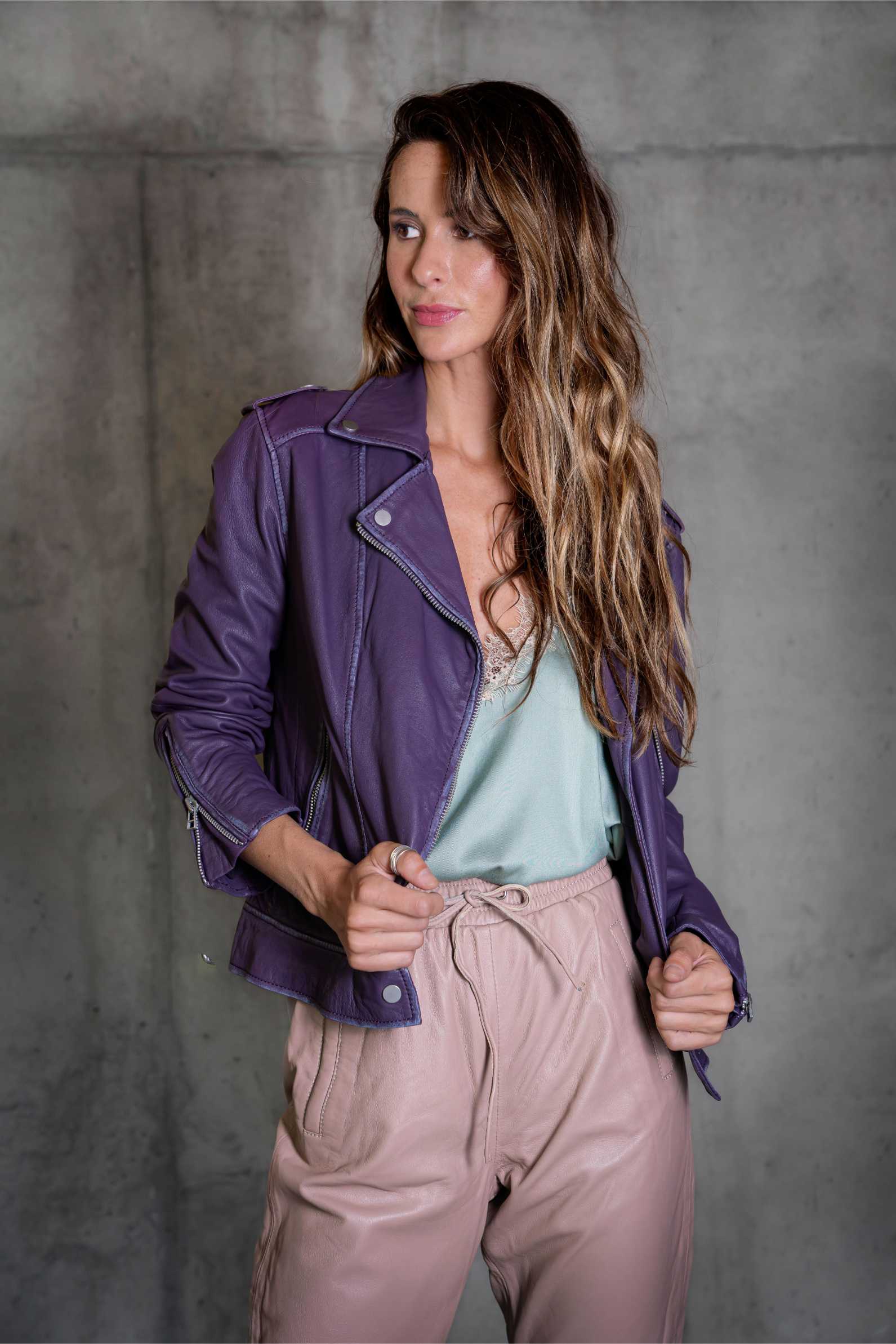 Chaqueta Fancy Morado