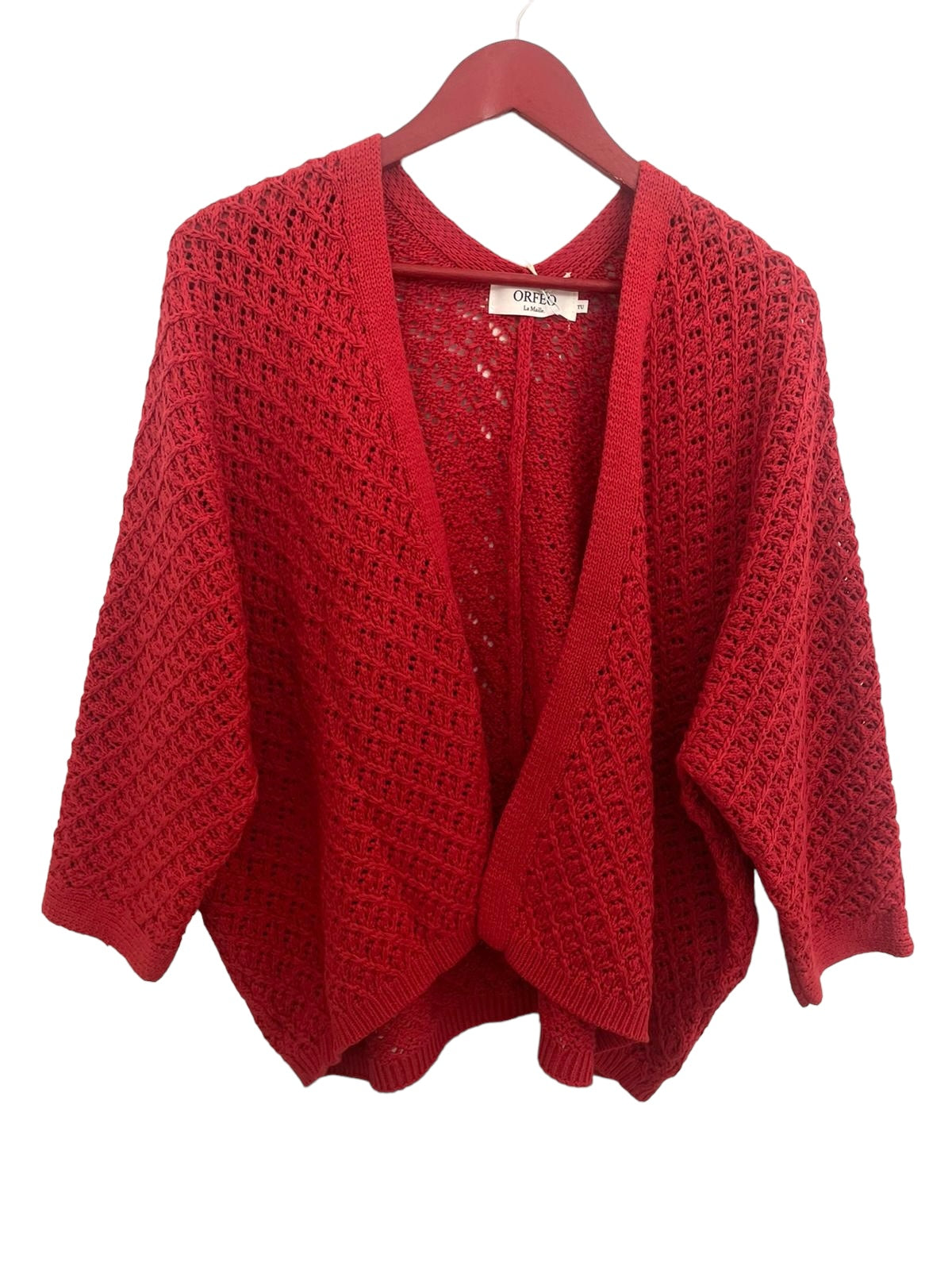 Cardigan Mattie Rojo