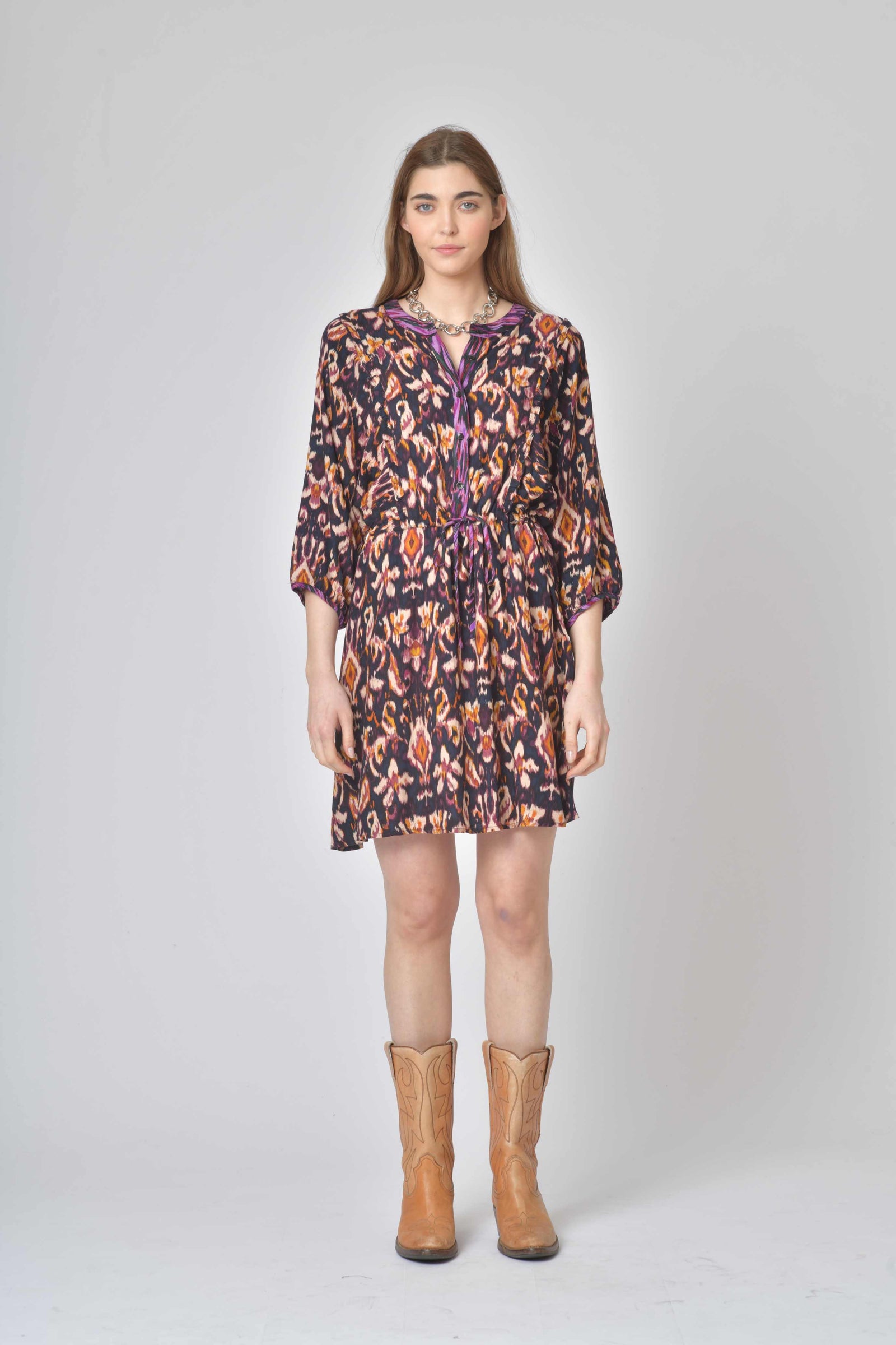 Vestido Agnes Ikat