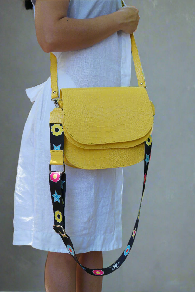 Bandolera Solana Amarillo