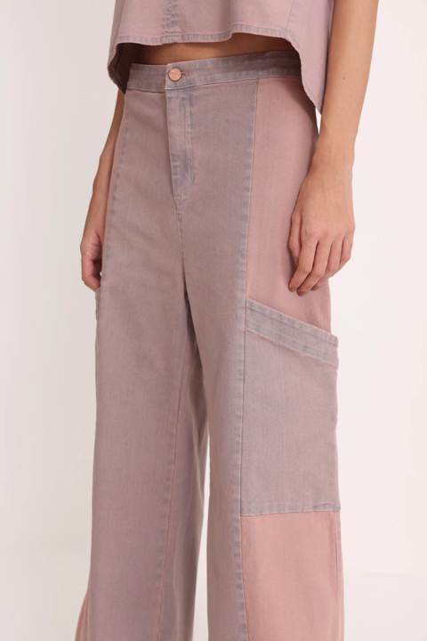 Pantalon Cargo Dualidad Rosa