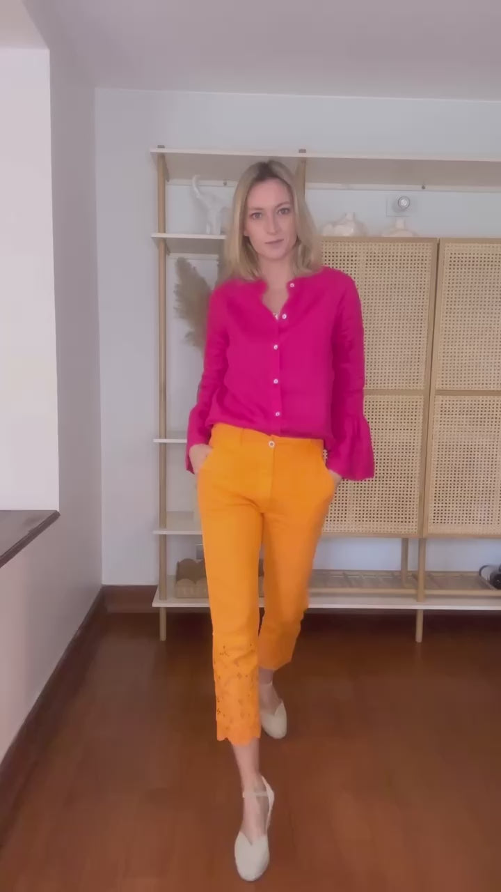 Pantalon Ios Lotus Naranja