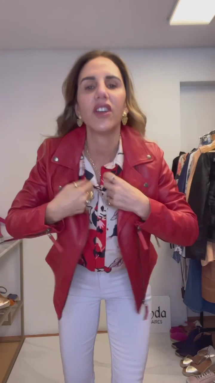 Chaqueta Aura Rojo