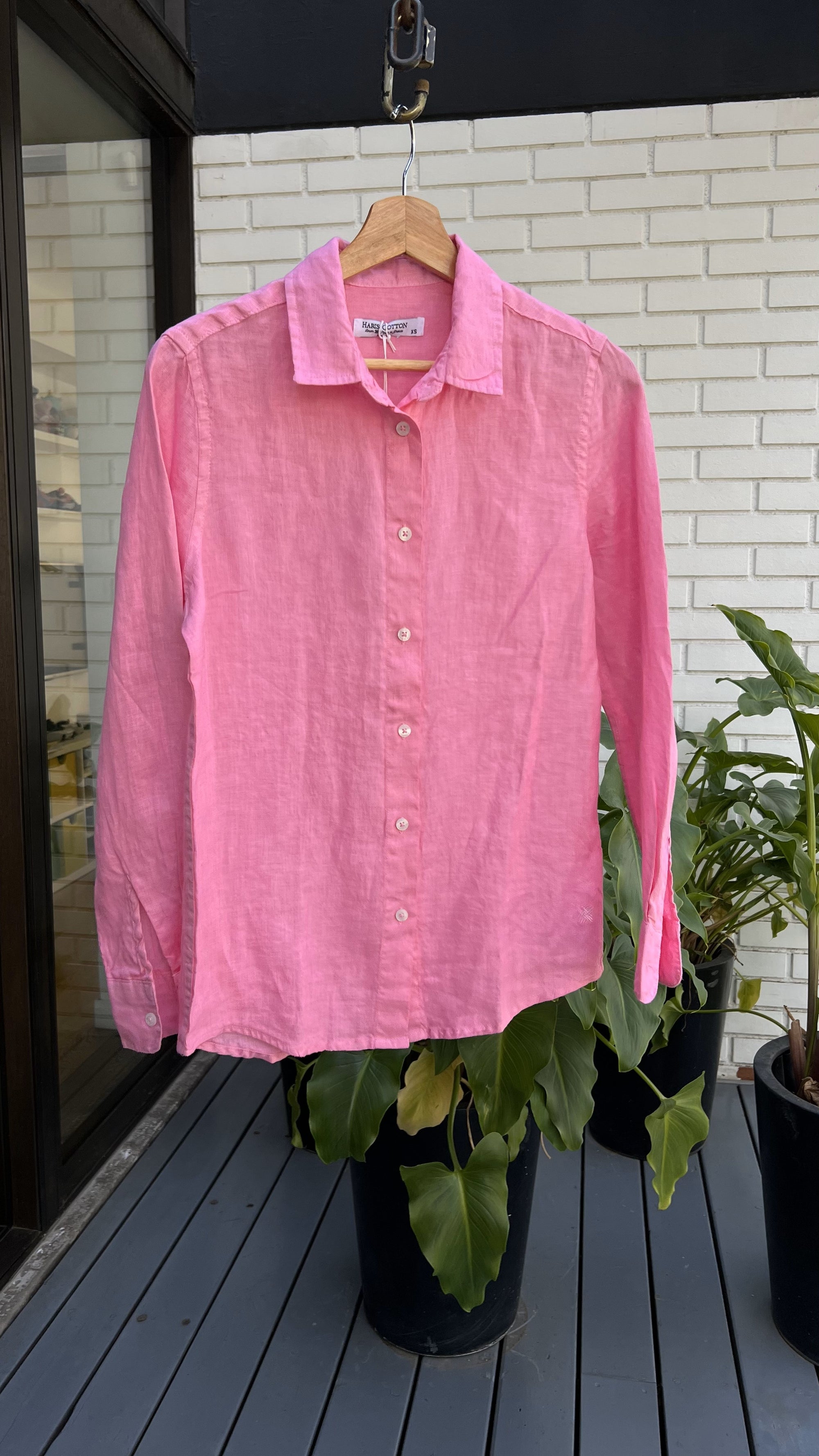 Camisa Zante Pink Hydrangea